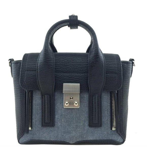 Authentic Phillip Lim Mini Pashli Leather Satchel Bag